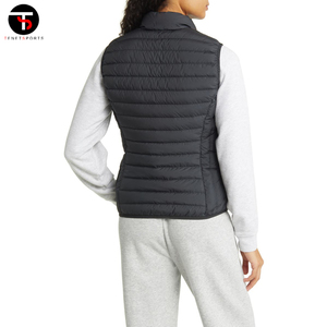 Muestra gratis al por mayor de algodón personalizado Sexy sin mangas de las mujeres chalecos y chalecos Top diseño transpirable - Product Image 4