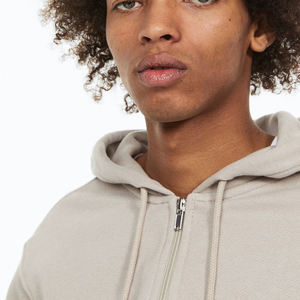 Nouvelle mode hiver rue à manches longues ensemble décontracté pour hommes 100% coton couleur unie ODM motif personnalisable teint uni taille 6XL - Product Image 5