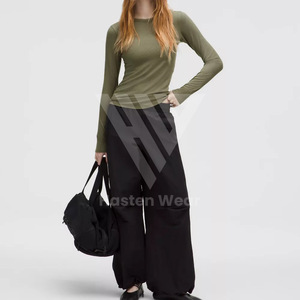 Camisetas Deportivas Cortas Unisex 100% Poliéster para Mujer, Transpirables, Resistentes al Viento, de Invierno, Manga Larga, sin Mangas - Product Image 2