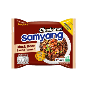 Venta al por mayor Samyang Chacharoni Ramen fideos salsa de frijol negro coreano 140g Comida instantánea mejor precio peso neto 140 gramos por paquete - Product Image 4