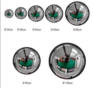 28/36/48インチ40/50/60/70/80/90/100cm交通安全ラウンド凸ミラードームミラー - Product Image 1