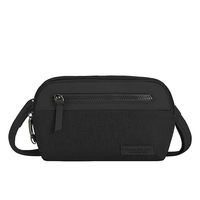 Sac bandoulière antivol convertible, sac à bandoulière de sécurité avec fermetures éclair bloquant les RFID, sac de voyage léger