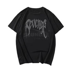 เสื้อยืดพลอยเทียมสำหรับผู้ชายคอลเลกชันฤดูร้อน - Product Image 1