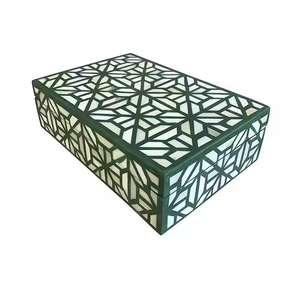 Top meilleures boîtes d'incrustation avec nouveauté bijoux en incrustation d'os boîte de luxe décorative cadeaux pour les Parents de la fête des mères fête des pères - Product Image 1