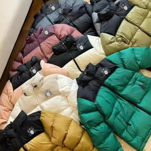 OEM Custom High Quality North Wind Winter Bomber <b>Jacket</b> <b>for</b> <b>Men</b> Zipper Closure Smile Face Excellent Warmth Plus Size Options - Product Image 4