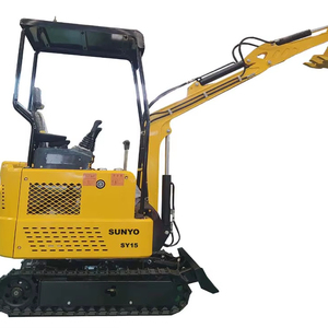 รถขุดขนาดเล็ก SY15 พร้อมเครื่องยนต์ดีเซล Perkins 25 แรงม้า เกียร์บ็อกซ์แรงบิดสูง สำหรับใช้งานในฟาร์ม - Product Image 1