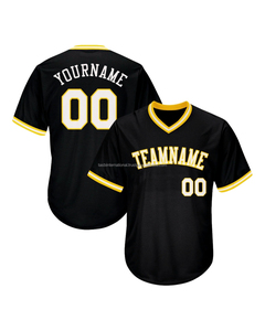 Digital Print Polyester Baseball & Softball Wear100% Polyester JerseyShirts Ready to Ship Best Quality Stitched Baseball Jersey - Product Image 5
