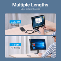 Kabel USB Vention 3.0 A ke C 3A, Kabel USB C ke USB C 60W, Kabel USB C PD
