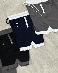 Pantalones Cortos Deportivos Transpirables y Ligeros de Alta Calidad, Tejido de Poliéster y Elastano, Cintura Elástica, Entrepierna de 5 Pulgadas, Estampados - Product Image 2