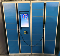 Casier électronique intelligent personnalisable de haute qualité pour bagages avec code QR à l'extérieur et à l'intérieur