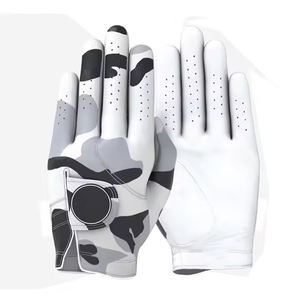 Gants de golf en cuir de mouton à doigts complets de haute qualité vente en gros OEM de marque privée sur mesure pour le sport - Product Image 2