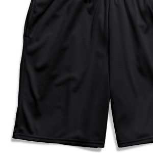 Pantalones cortos de malla con logotipo personalizado de Color sólido ecológico para hombre, pantalones cortos atléticos para correr, entrenamiento, gimnasio - Product Image 5