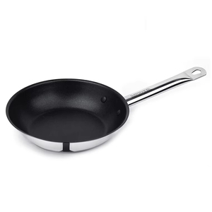 กระทะสเตนเลสเกรดอาหารสมัยใหม่ที่มีรูปร่างกลมพร้อมที่จับสําหรับทําอาหารหม้อกระทะสําหรับเตาแก๊สเหนี่ยวนํา - Product Image 1