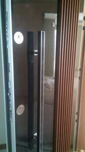 ABSDOOR SUN Acier inoxydable manuel moderne finition brillante porte d'entrée intérieure Kale système de verrouillage semi-central thermique Villa - Product Image 4