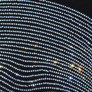 Camiseta de gran tamaño informal de algodón 100% de alta calidad para hombre, nueva moda bordada con diseño de diamantes de imitación, conjuntos de manga de doble capa para primavera - Product Image 5