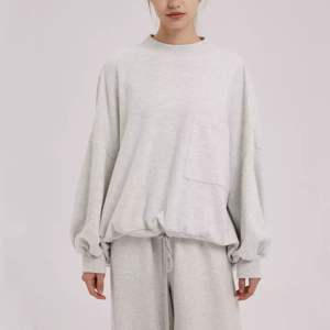 Conjunto Deportivo Casual Transpirable de 2 Piezas para Hombre, Otoño 2025, 100% Algodón, Sudadera con Cuello Redondo y Pantalones Deportivos para Correr y Trotar - Product Image 3