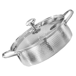 Venta al por mayor de gran capacidad de metal de acero inoxidable aislado Hotpot cazuela calentador de alimentos - Product Image 2