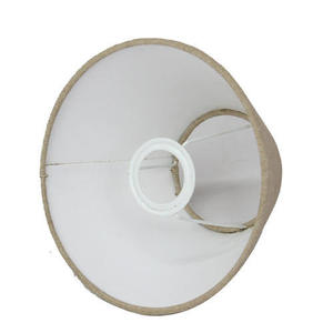 Abat-jour rond en tissu bricolage personnalisé pour lampe à suspension de table ou de sol - Product Image 2