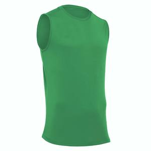 Débardeur de sport pour homme en coton/spandex de haute qualité, 180 g, séchage rapide, respirant, tissage tricoté, meilleur design, style décontracté, OEM - Product Image 4