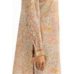 Conjunto Casual de Dos Piezas para Mujer, Estampado Peach Lawn, Primavera/Verano, Talla XS/XS, para Oficina - Product Image 3