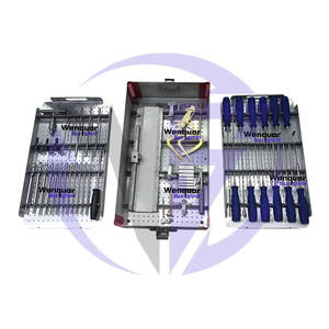 (48 pièces) Qualité A+ Ensemble d'instruments Wenquar en acier inoxydable chirurgical pour arthroscopie du genou ACL et PCL, best-seller - Product Image 2