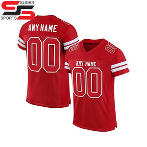 Equipo Jersey Fútbol Americano Desgaste Conjunto completo Fútbol Uniforme Fútbol Jersey - Product Image 1