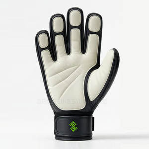 High Quality <b>Latex</b> Goalkeeper <b>Gloves</b> Non-Slip Hook & Loop Closure Unisex Sports <b>Gloves</b> for Football Training - Product Image 4
