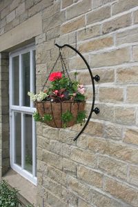 Handmade planters customized design & size decorative planters Rattan cane weaved wall hanging planters wicker flower pots - Product Image 2