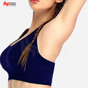Soutien-gorge de sport respirant pour femmes taille personnalisée soutien-gorge de gymnastique confortable et facile à porter disponible en stock - Product Image 2