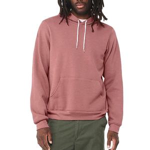 Ultimate Cotton Pullover Fleece Hoodies Hombres Casual Algodón Con Capucha Cuello Cordón Sudaderas Pullover Sudaderas - Product Image 5