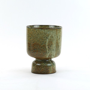 CHC2209FG - Taza Elevada Extra Grande con Diseño Marrón Moteado - 6.5 W x 8.6 H - Product Image 1