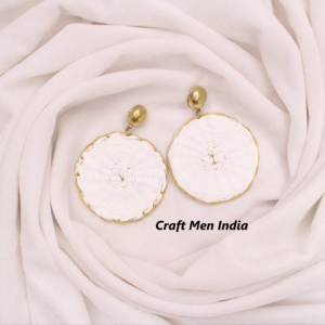 Boucles d'oreilles clous tendance 2025 en alliage de cuivre pour femme, motif géométrique, perles bohèmes, cadeau de plage - Product Image 5