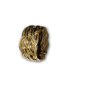 Anillos de Servilleta de Latón Grabados a Mano de Primera Calidad, Impresionante Decoración para Mesa de Comedor de Restaurante y Hogar para Eventos Especiales y Fiestas - Product Image 1