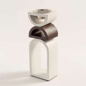 Brûleur à oud en bois de haute qualité, fait à la main, écologique, design royal du Moyen-Orient, centre de table pour le Ramadan, décoration de mariage - Product Image 5