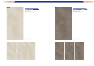 กระเบื้องปูพื้นพอร์ซเลนเซรามิกขนาด600x1200มม. พื้นผิวทั้งตัวเครื่องเป็นเนื้อเดียวกันสำหรับตกแต่งบ้าน - Product Image 2