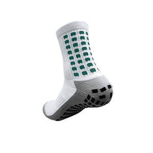 Chaussettes de sport de football de haute qualité avec logo personnalisé pour hommes, blanches et antidérapantes, chaussettes de football à compression thermique auto-chauffantes - Product Image 3