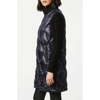 Veste d'hiver à capuche réversible personnalisée à col large pour femme, veste matelassée imperméable à fermeture éclair
