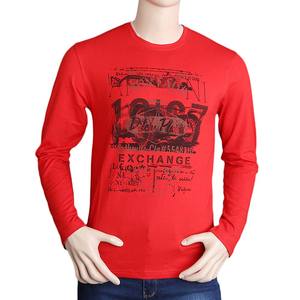 เสื้อยืดแขนยาวผู้ชาย Chase Value สีแดง - Product Image 3