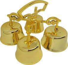 กระดิ่งรูปสมอเรือสีทองดีไซน์ใหม่ล่าสุดสำหรับตกแต่งกระดิ่งทะเลพร้อมกระดิ่งโลหะคุณภาพสูง - Product Image 5