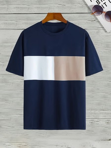 100% coton respirant été lourd personnalisé ensemble 2 pièces t-shirt et short pour hommes - Product Image 5