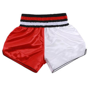 กางเกงขาสั้นมวยไทยขาสั้นแบบเบาสีพื้น - Product Image 6