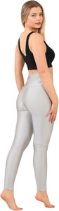 Women's Mid Waist Yoga Pants 2 Pockets Length <b>Tummy</b> <b>Control</b> <b>Gym</b> Athletic Running <b>Legging</b> Lifting Solid Pattern Seamless - Product Image 6