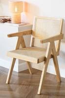 Chaise moderne en bois peu encombrante pour la maison Meubles de salon et de salle à manger avec finition personnalisée