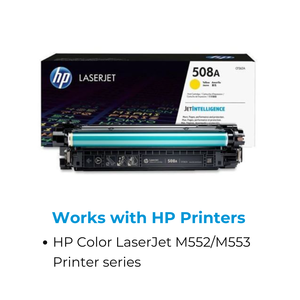 Cartucho de Tóner Amarillo Original HP CF362A para Impresoras HP LaserJet - Product Image 3
