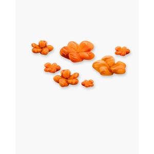 Perles en coquille d'huître barbelée pour la fabrication de bijoux - Perles en os de corail blanc en forme de fleur - Product Image 3