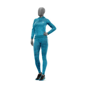 Vêtements de sport pour femmes avec logo personnalisé, vêtements de sport de gym à séchage rapide, ensembles de yoga actifs en 2 pièces, ensembles de yoga sans couture, ensembles de yoga unis, usine OEM - Product Image 1