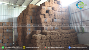 ตาข่ายมะพร้าวสานขนาดกะทัดรัดสำหรับการถมที่ดินและการป้องกันชายฝั่งเพื่อความมั่นคงและอายุการใช้งานยาวนาน - Product Image 4