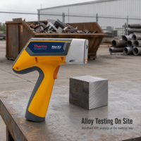 Analyseur de spectromètre XRF portable Niton XL2 100G, testeur d'alliage métallique portable pour l'identification de la qualité des métaux, 1,5 kg