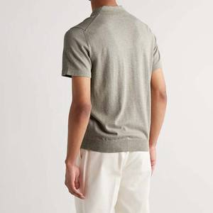 Camisetas Polo Personalizadas Unisex Algodón Tallas Grandes Manga Corta Venta Al por Mayor Polos de Hombre Camisas Polo Deportivas Informales en Blanco - Product Image 5