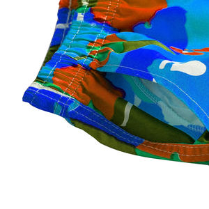 Logo personnalisé pour hommes, short d'été décontracté double en maille de polyester écologique avec sublimation Offre Spéciale Short ample pour hommes - Product Image 3